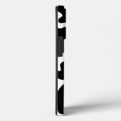 Afdruk zwart-wit Koe Case-Mate iPhone Case (Achterkant / Rechts)