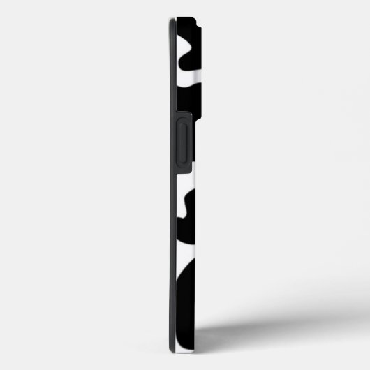 Afdruk zwart-wit Koe Case-Mate iPhone Case (Achterkant / Rechts)