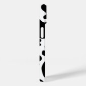 Afdruk zwart-wit Koe Case-Mate iPhone Case (Achterkant / Rechts)