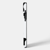 Afdruk zwart-wit Koe Case-Mate iPhone Case (Achterkant / Links)