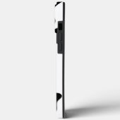 Afdruk zwart-wit Koe Case-Mate iPhone Case (Achterkant / Links)