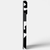 Afdruk zwart-wit Koe Case-Mate iPhone Case (Achterkant / Rechts)