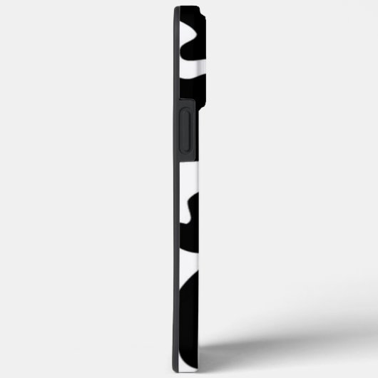 Afdruk zwart-wit Koe Case-Mate iPhone Case (Achterkant / Rechts)