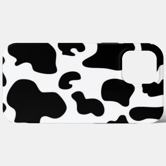 Afdruk zwart-wit Koe Case-Mate iPhone Case (Achterkant (horizontaal))