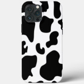 Afdruk zwart-wit Koe Case-Mate iPhone Case (Achterkant)