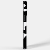 Afdruk zwart-wit Koe Case-Mate iPhone Case (Achterkant / Rechts)