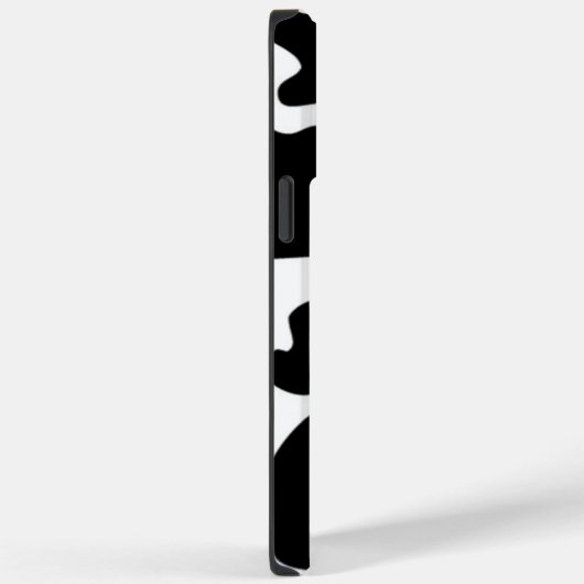 Afdruk zwart-wit Koe Case-Mate iPhone Case (Achterkant / Rechts)