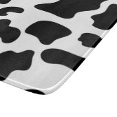 Afdruk zwart-wit Koe Snijplank (Hoek)