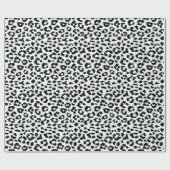 Afdruk zwarte en witte kaas cadeaupapier (Vlak)