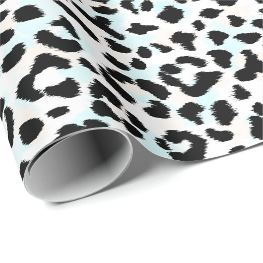 Afdruk zwarte en witte kaas cadeaupapier (Rol Hoek)