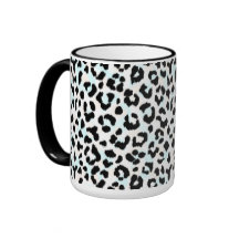 Afdruk zwarte en witte kaas