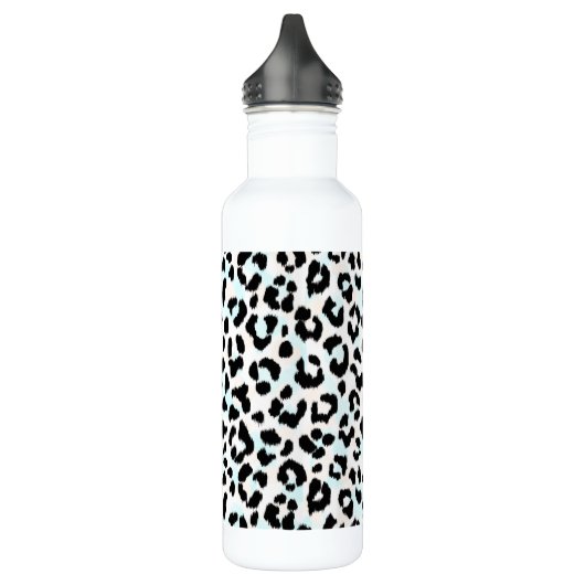 Afdruk zwarte en witte kaas waterfles  (Links)