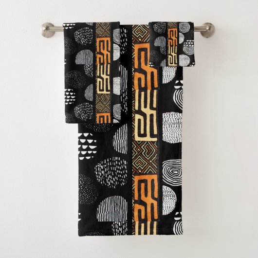 AfdrukAfrika Bad Handdoek (Insitu)