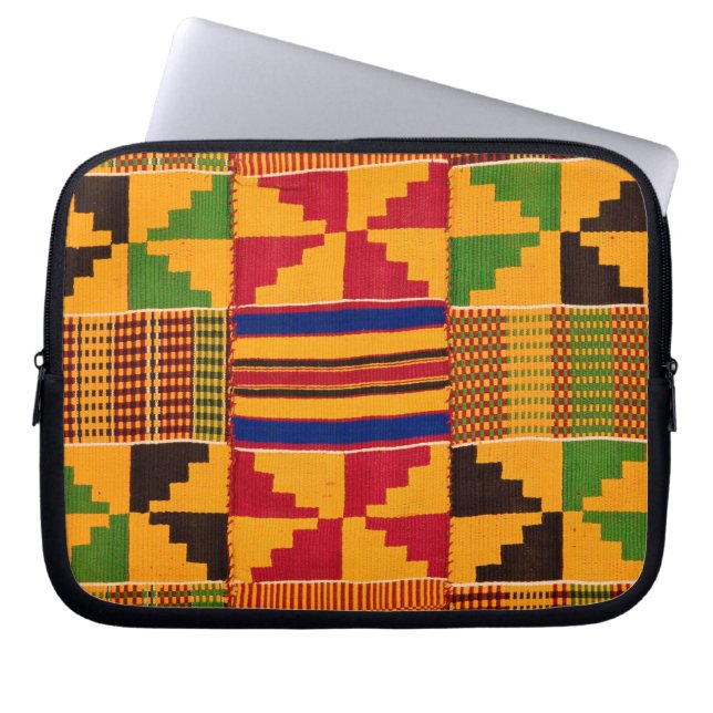 AfdrukAfrika Laptop Sleeve (Voorkant)