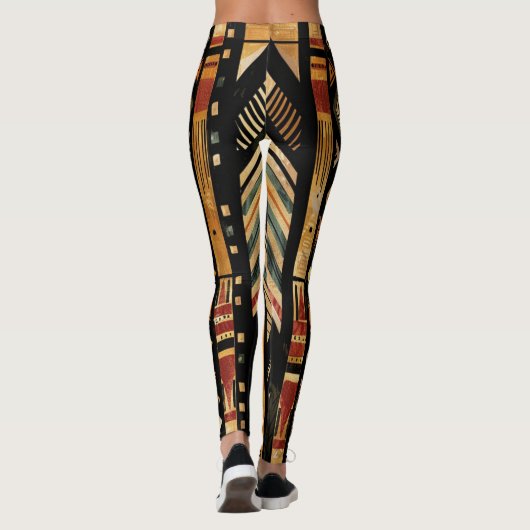 AfdrukAfrika Leggings (Achterkant)