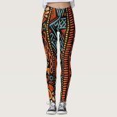 AfdrukAfrika Leggings (Voorkant)