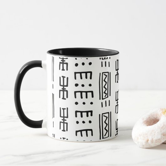 AfdrukAfrika Mok (Met donut)