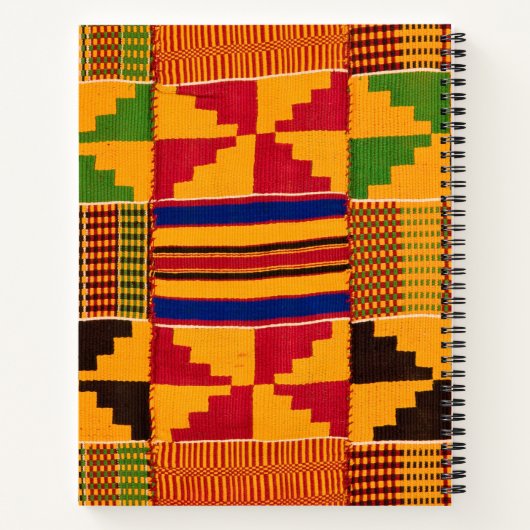 AfdrukAfrika Notitieboek (Achterkant)