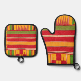 AfdrukAfrika Ovenwant & Pannenlap Set