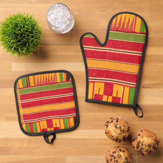 AfdrukAfrika Ovenwant & Pannenlap Set (Top down)