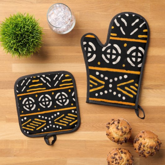 AfdrukAfrika Ovenwant & Pannenlap Set (Top down)