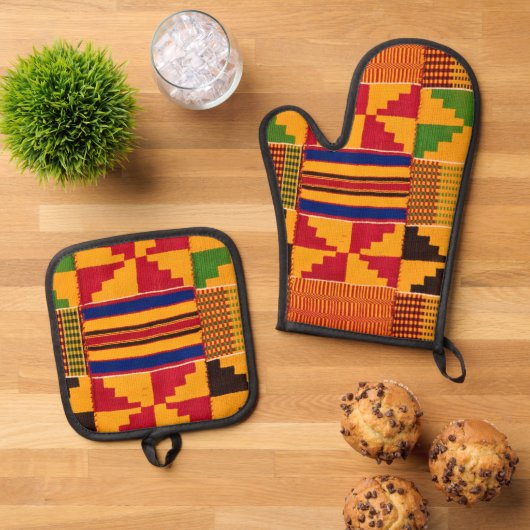 AfdrukAfrika Ovenwant & Pannenlap Set (Top down)