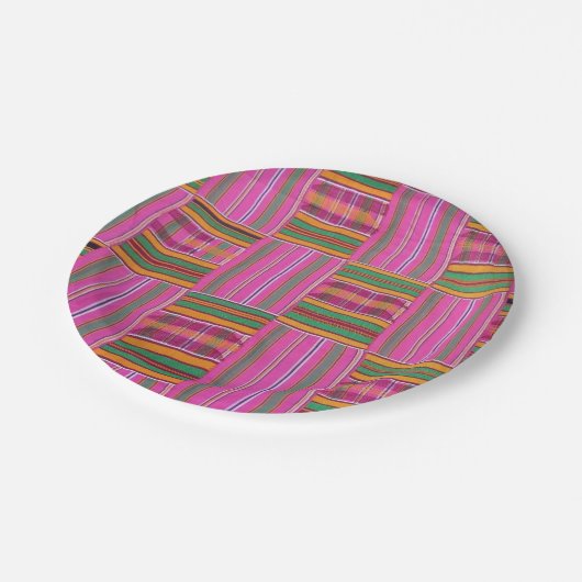 AfdrukAfrika Papieren Bordje (Gekanteld)