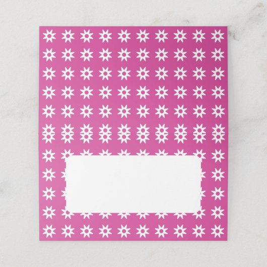 AfdrukAfrika Plaatskaartje (Buitenkant ongevouwen)