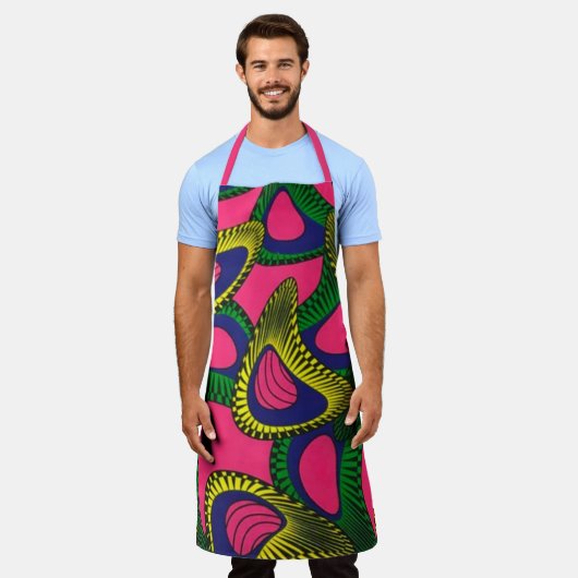 AfdrukAfrika Schort (Gedragen)