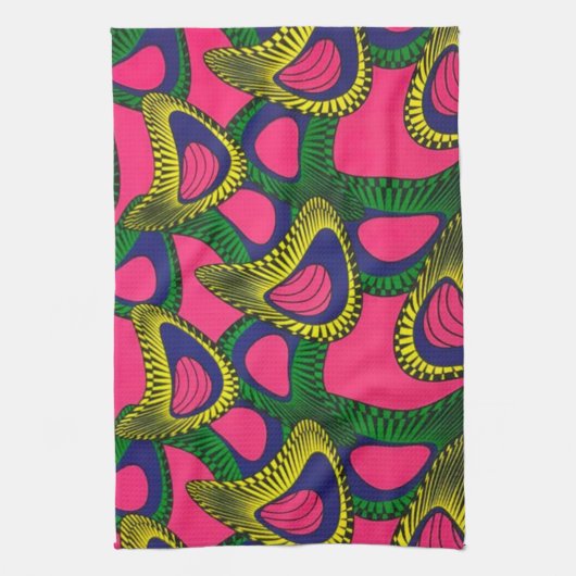 AfdrukAfrika Theedoek (Verticaal)