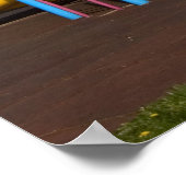 Afdrukapparatuur voor speelplaatsen poster (Hoek)