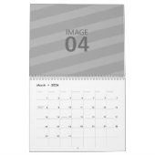 Afdrukbaar 2024 Blank Familie Foto Vakantie Afbeel Kalender (Mar 2026)