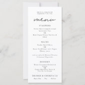 Afdrukbaar Eenvoudig Elk Kleurenscript Bruiloft Me Kaart (Voorkant)