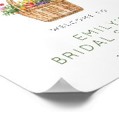 Afdrukbaar Fris van de Markt Welkom Bruidscadeau Poster (Hoek)