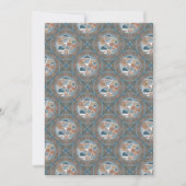 Afdrukbare Abstracte Accent Dot Mandala Diamond Te Kaart (Voorkant)