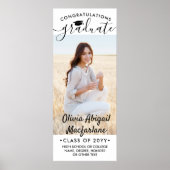 Afdrukbare Afstuderen Congrats Grote Verticale Fot Poster (Voorkant)