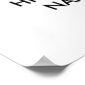 Afdrukbare Afstuderen Congrats Grote Verticale Fot Poster (Hoek)