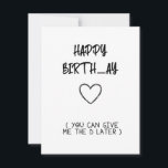 Afdrukbare Bday Kaart voor Husband Boyfriend<br><div class="desc">Afdrukbare Bday Kaart voor Man Vriendin,  Grappige Verjaardag Kaart Download,  Downloadbare Verjaardag Kaart,  Grappige Bday Kaart Print thuis</div>