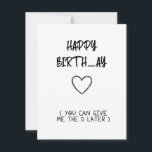 Afdrukbare Bday Kaart voor Husband Boyfriend<br><div class="desc">Afdrukbare Bday Kaart voor Man Vriendin,  Grappige Verjaardag Kaart Download,  Downloadbare Verjaardag Kaart,  Grappige Bday Kaart Print thuis</div>