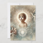 Afdrukbare Bijbelse Profetie van Jezus Scrapbook Kaart (Voorkant)