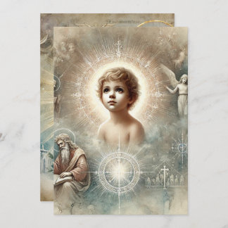 Afdrukbare Bijbelse Profetie van Jezus Scrapbook Kaart