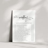 Afdrukbare bruiloft schoen spel