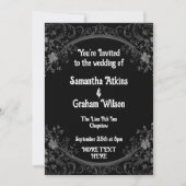 Afdrukbare bruiloft uitnodiging sjabloon (Voorkant)