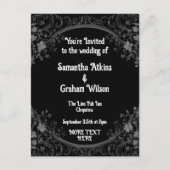 Afdrukbare bruiloft uitnodiging sjabloon (Voorkant)