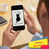 Afdrukbare Cat Sympathy Card - Oprechte condoleanc Kaart