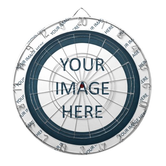Afdrukbare creaties Dartboard Dartbord (Voorkant)