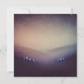 Afdrukbare Dusky Morning Autumnal Ombre Scrapbook Kaart (Voorkant)