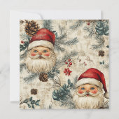 Afdrukbare  feestpatronen op perkament kaart (Achterkant)