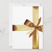 Afdrukbare Floral sparen de Sjabloon van de Kaart (Achterkant)