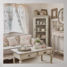 Afdrukbare foto Shabby chique huisstijl